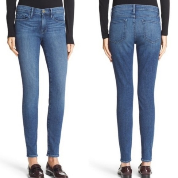 Frame Denim Denim - Frame Le Skinny De Jeanne Jeans Rivercrest Sz 25